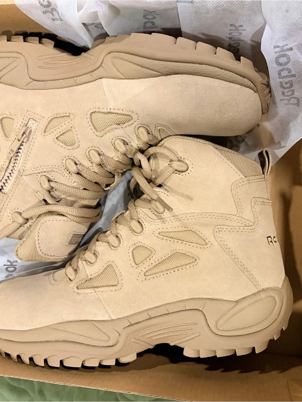 Reebok Men's Tactical Rapid Response Boots - Tan